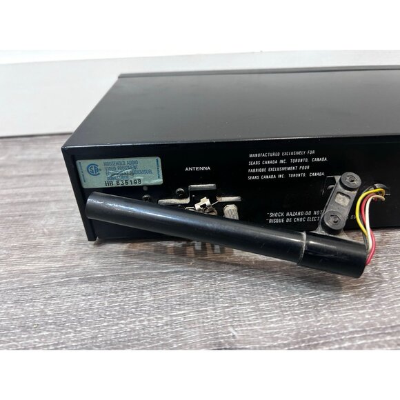 Vintage LXI Quartz Synthesizer AM/FM Stereo Tuner Black Model 28924 - Picture 5 of 7